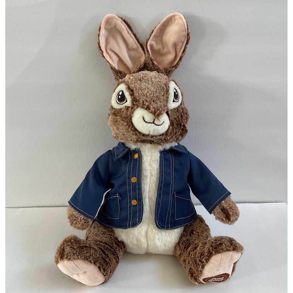 2025 Peter Rabbit Dan Dee 16” Soft Plush Stuffed Animal Toy Peter Rabbit 2 Movie